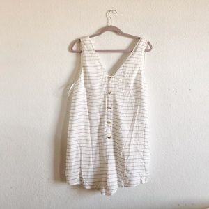 Sabo skirt striped romper